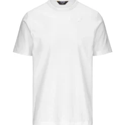 Polos & T-Shirts>K-WAY Adame Stretch Jersey White
