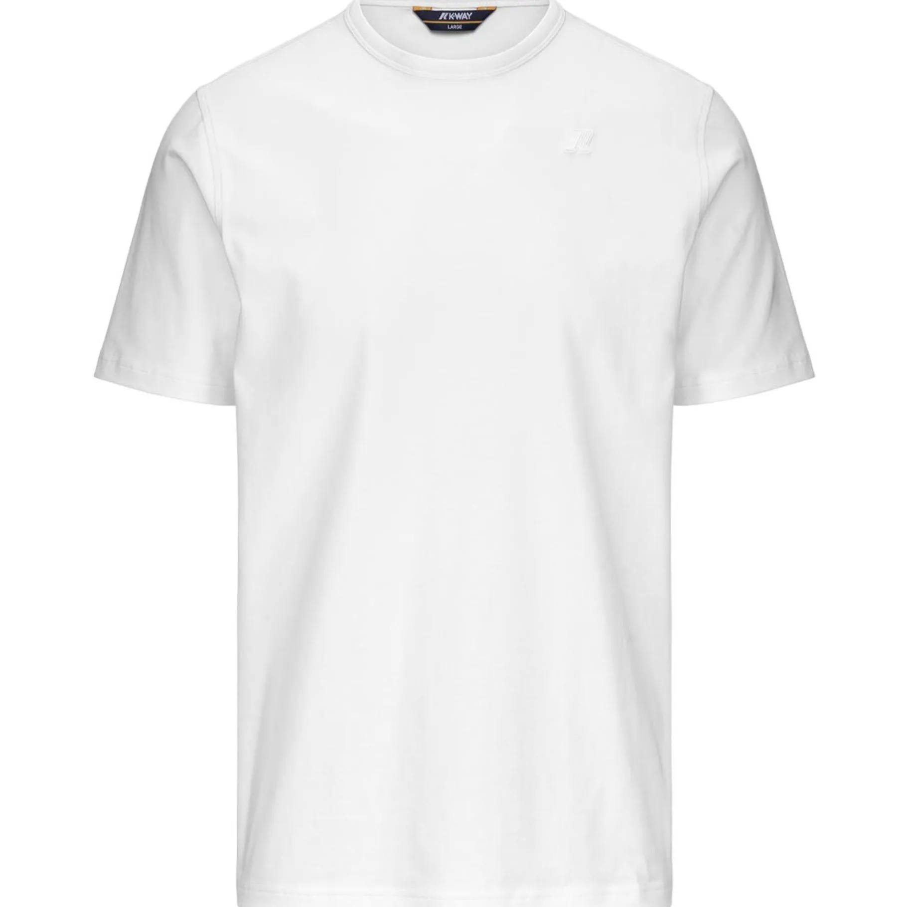Polos & T-Shirts>K-WAY Adame Stretch Jersey White