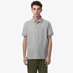 Polos & T-Shirts>K-WAY Alderic Grey Mel