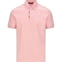 Polos & T-Shirts>K-WAY Alderic Pink Powder