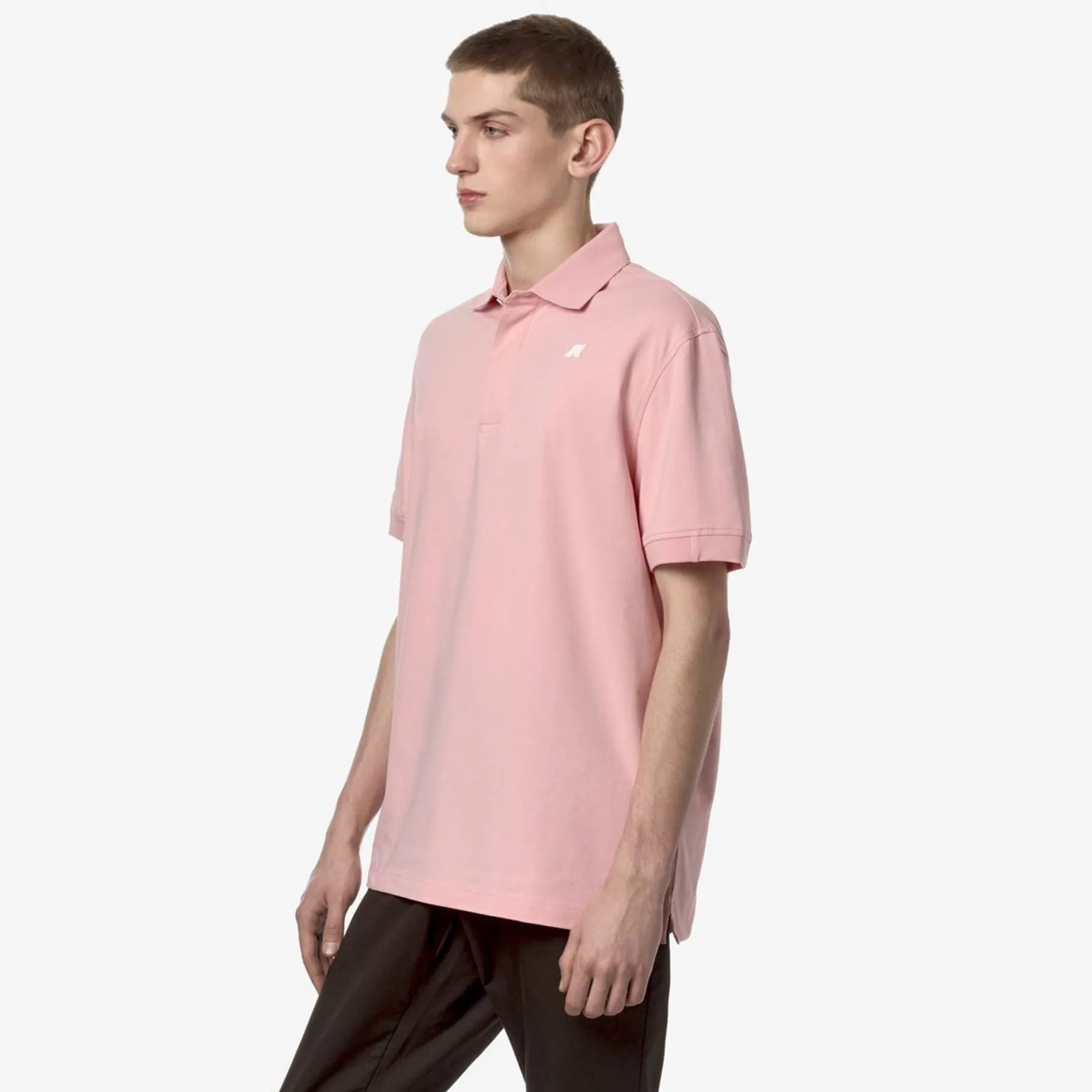 Polos & T-Shirts>K-WAY Alderic Pink Powder