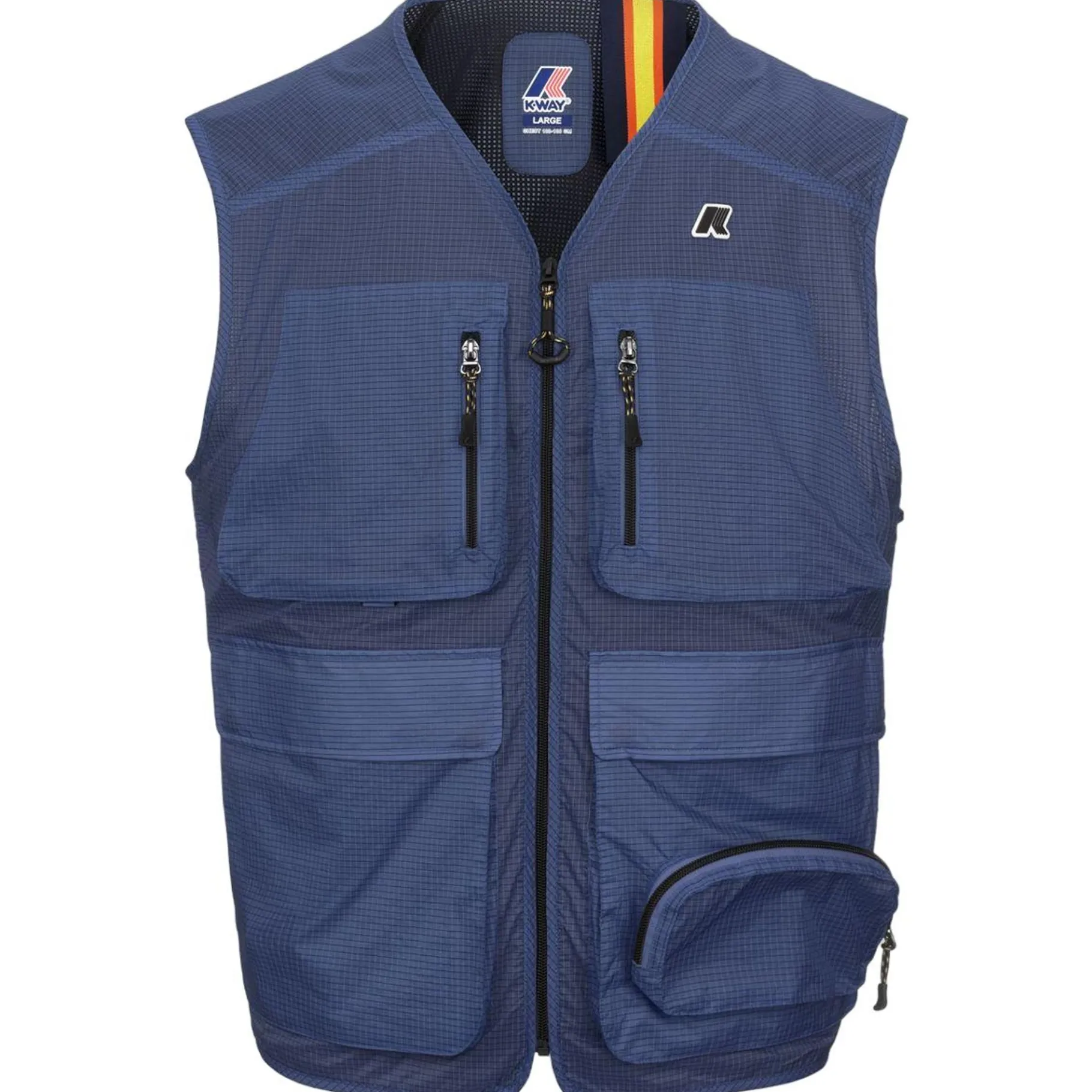 Vestes & Blousons>K-WAY Allos Risptop Blue Fiord