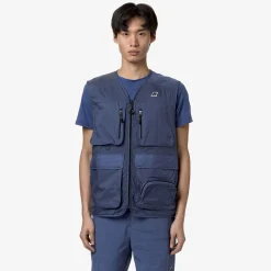 Vestes & Blousons>K-WAY Allos Risptop Blue Fiord