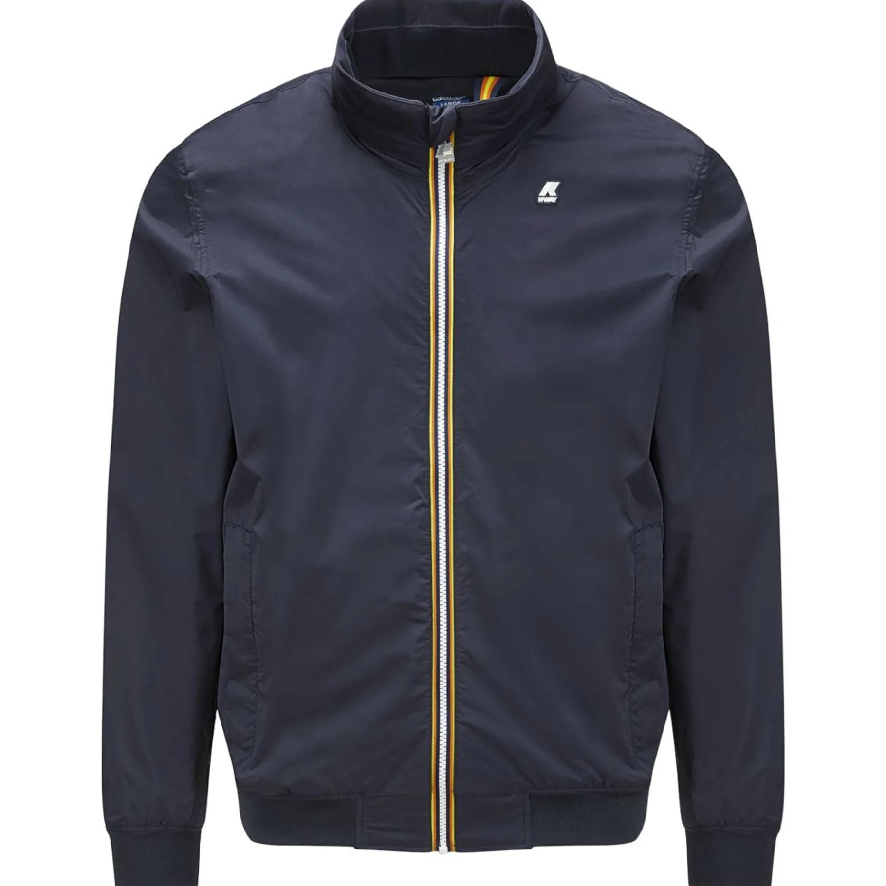 Vestes & Blousons>K-WAY Amaury Stretch Nylon Jerseybleu Fonce