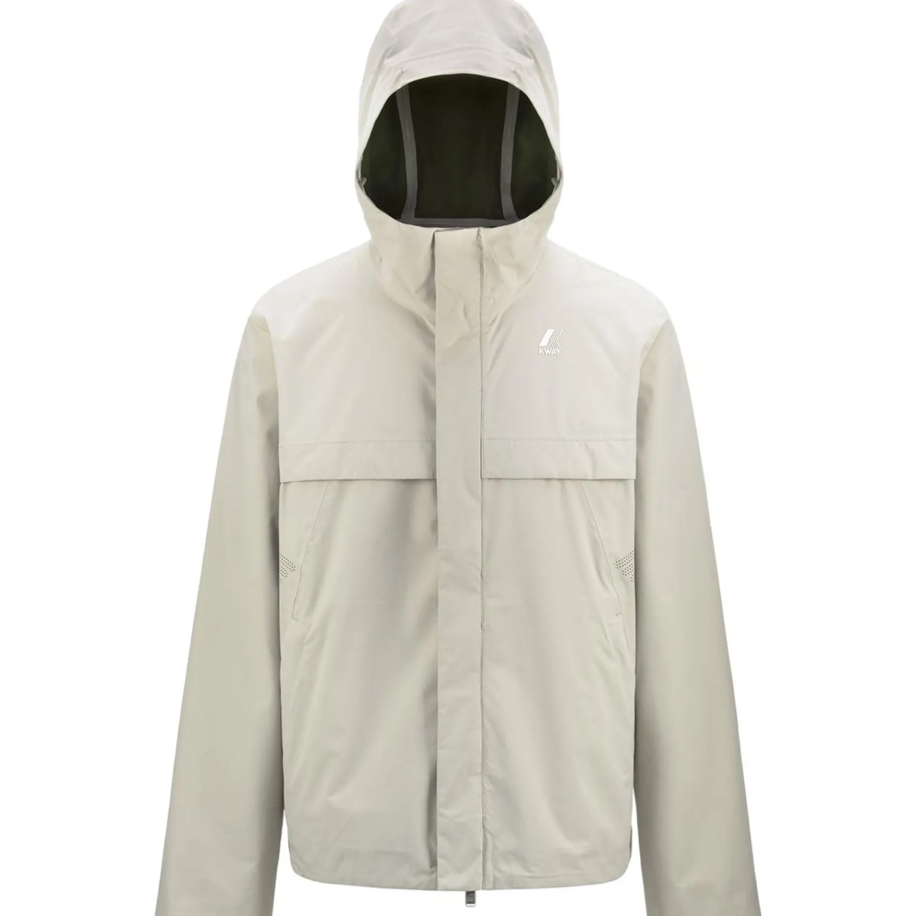 Vestes & Blousons>K-WAY Arnaud Eco Sd Contrast Beige L