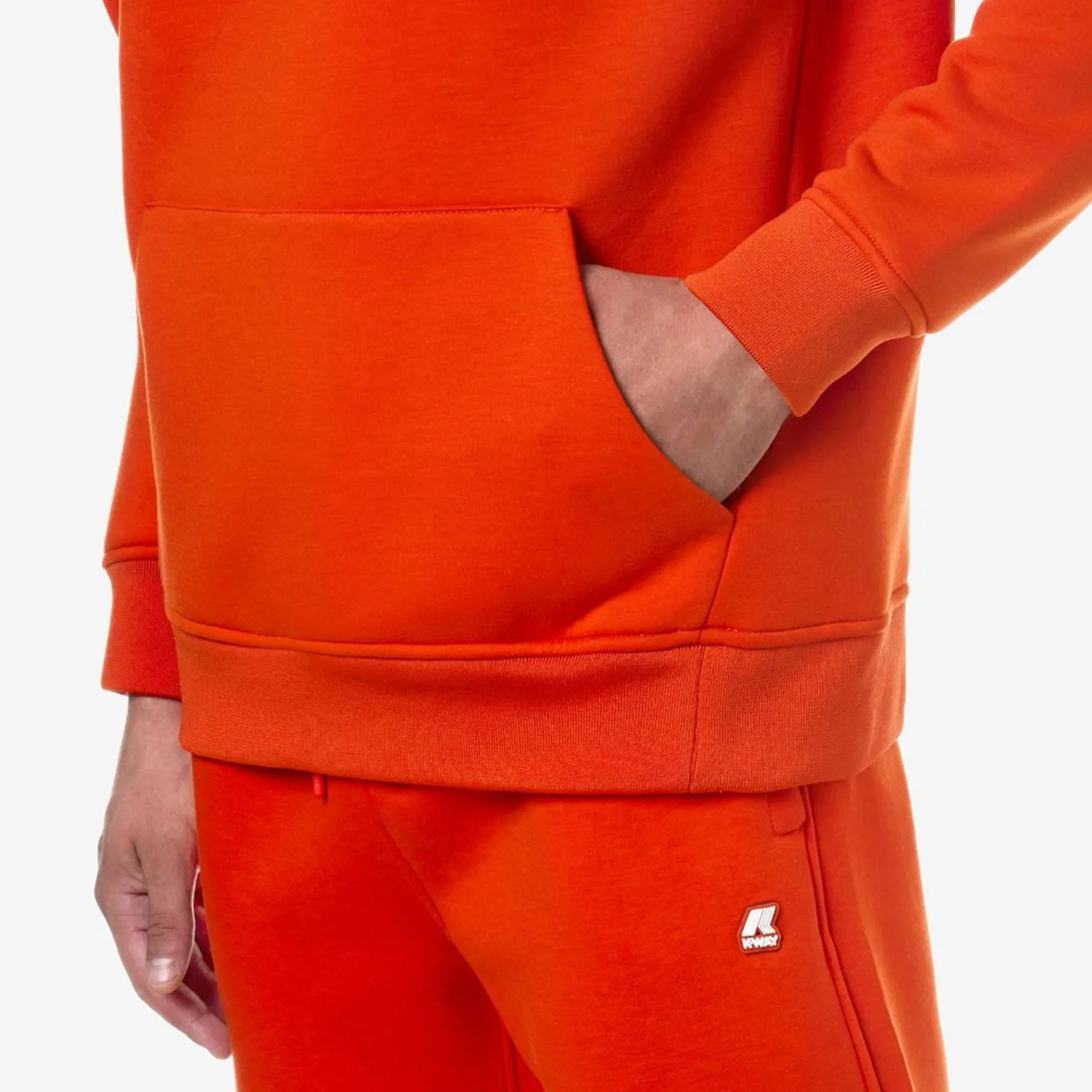 Sweats & Pulls>K-WAY Bernie Spacer Orange Pum