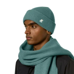Bonnets, Bobs Et Casquettes>K-WAY Brice Cardigan Stitch Wool Green Acquamarina