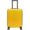 Sacs De Voyage & Valises>K-WAY Cabine Trolley Small -Yellow Dk - Blue Md Cobal
