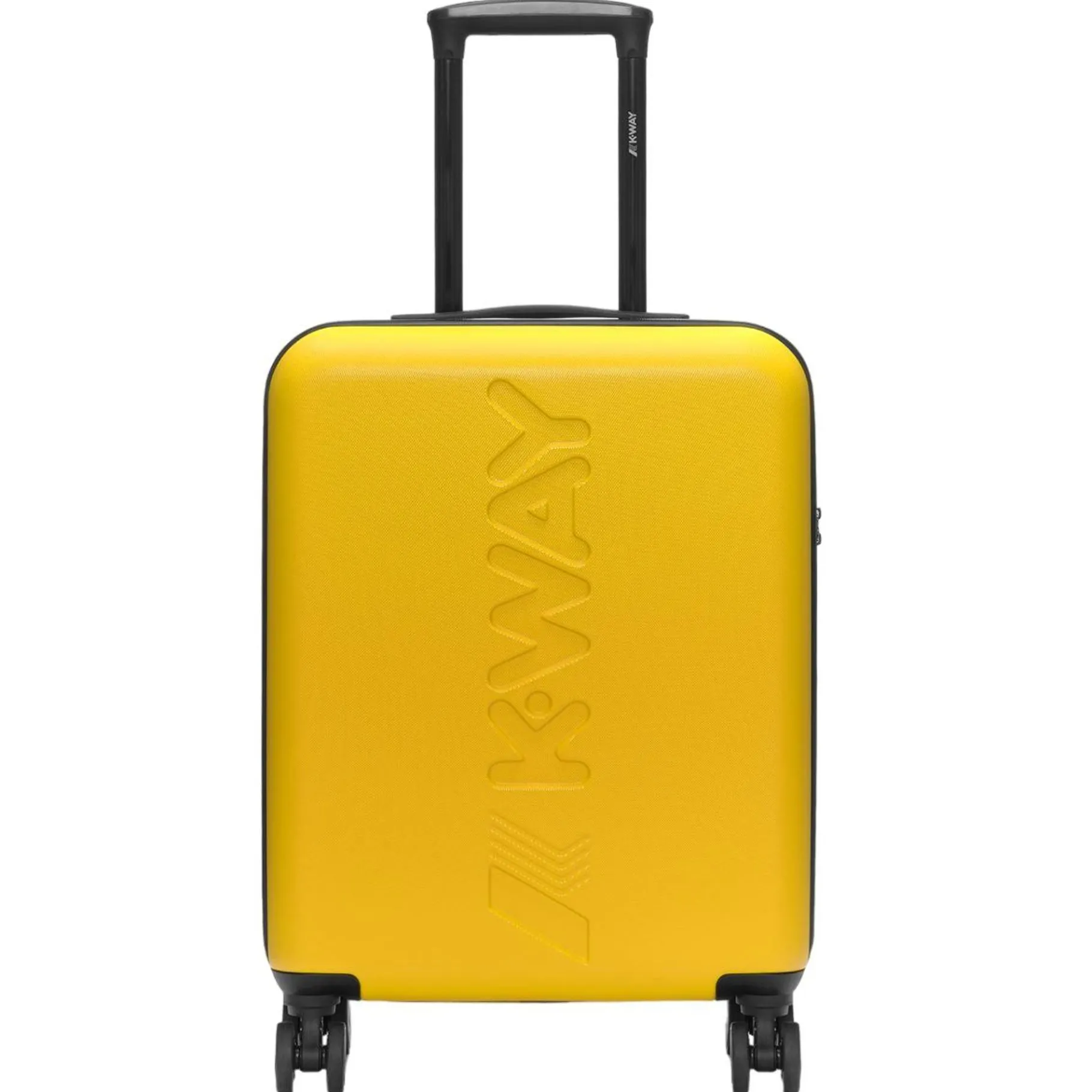 Sacs De Voyage & Valises>K-WAY Cabine Trolley Small -Yellow Dk - Blue Md Cobal