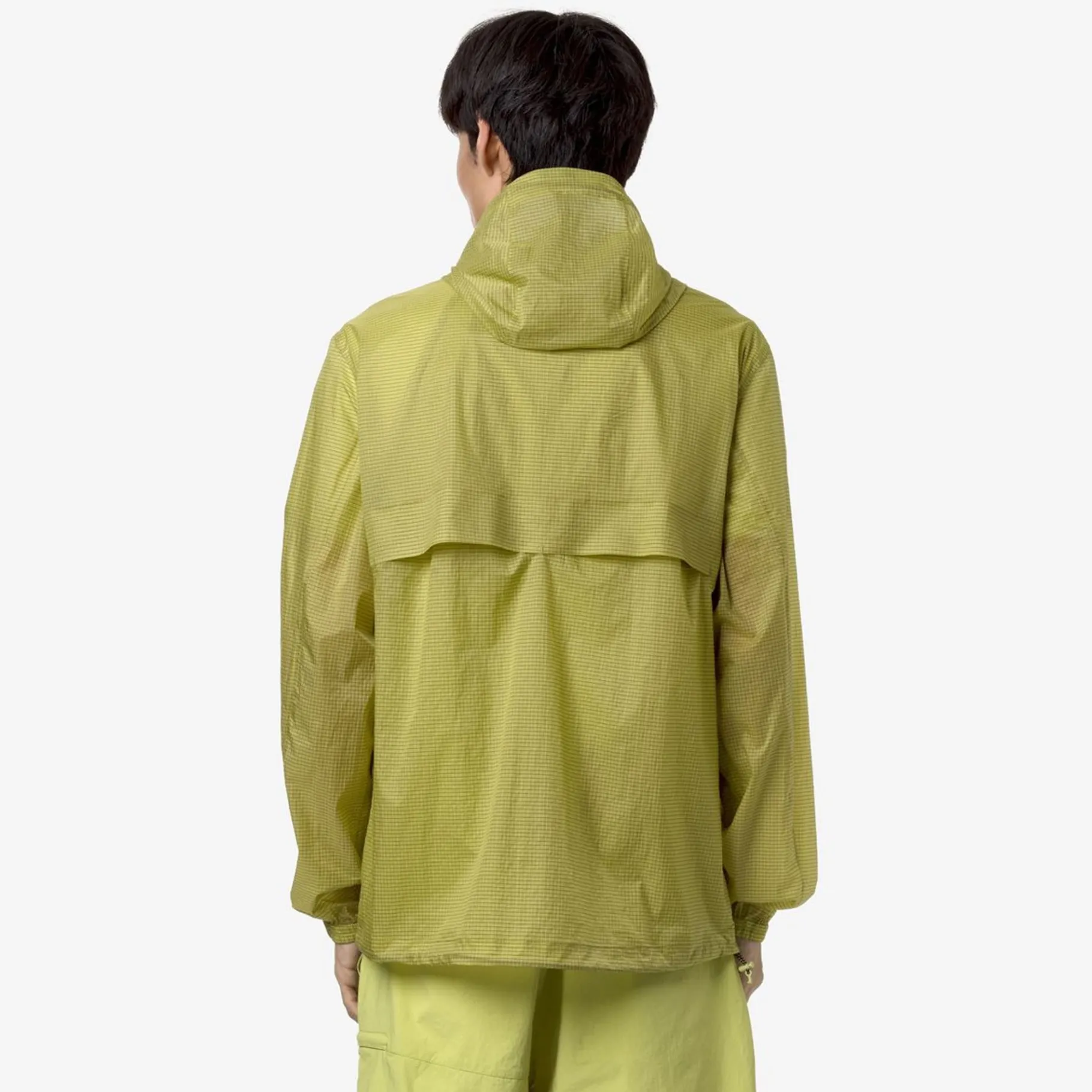 Vestes & Blousons>K-WAY Cleon Nylon Ripstop Green Celery Ripstop