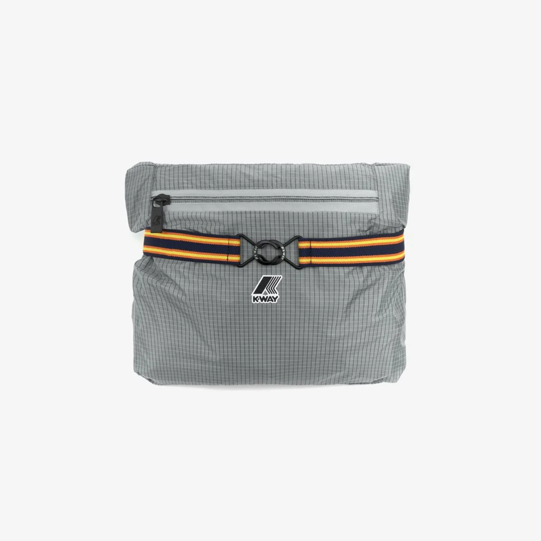 Vestes & Blousons>K-WAY Cleon Nylon Ripstop Grey Ash