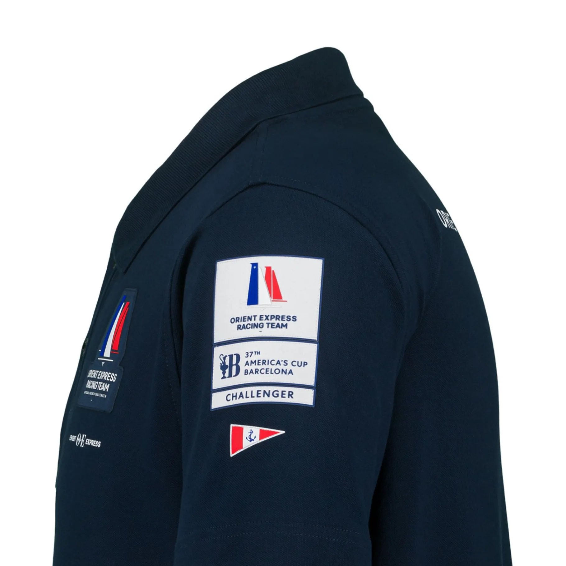 Polos & T-Shirts>K-WAY Drosay Orient Express Ac Blue Navy