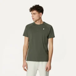 Polos & T-Shirts>K-WAY Edwing Green Black
