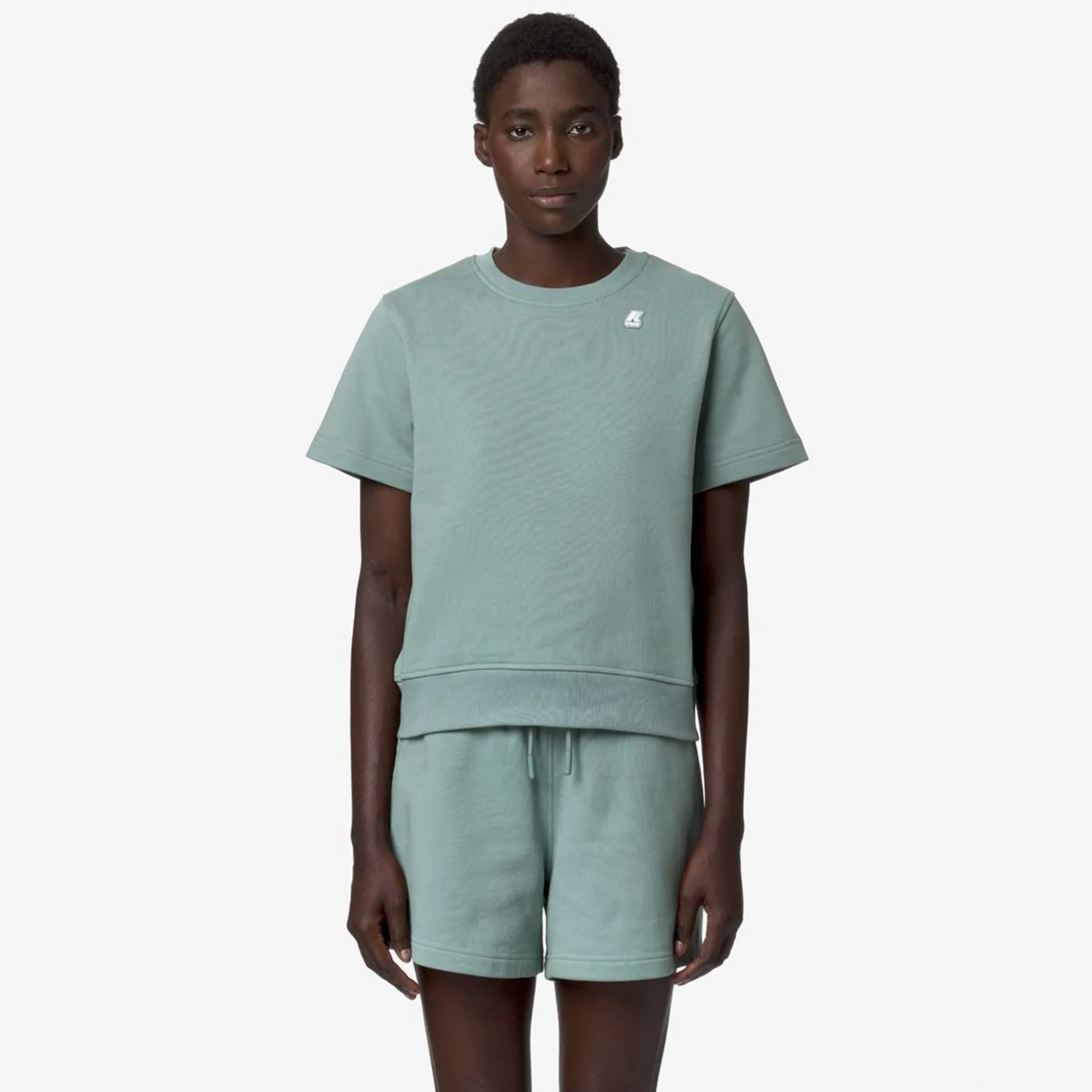 Polos & T-Shirts>K-WAY Emelette Green Mold