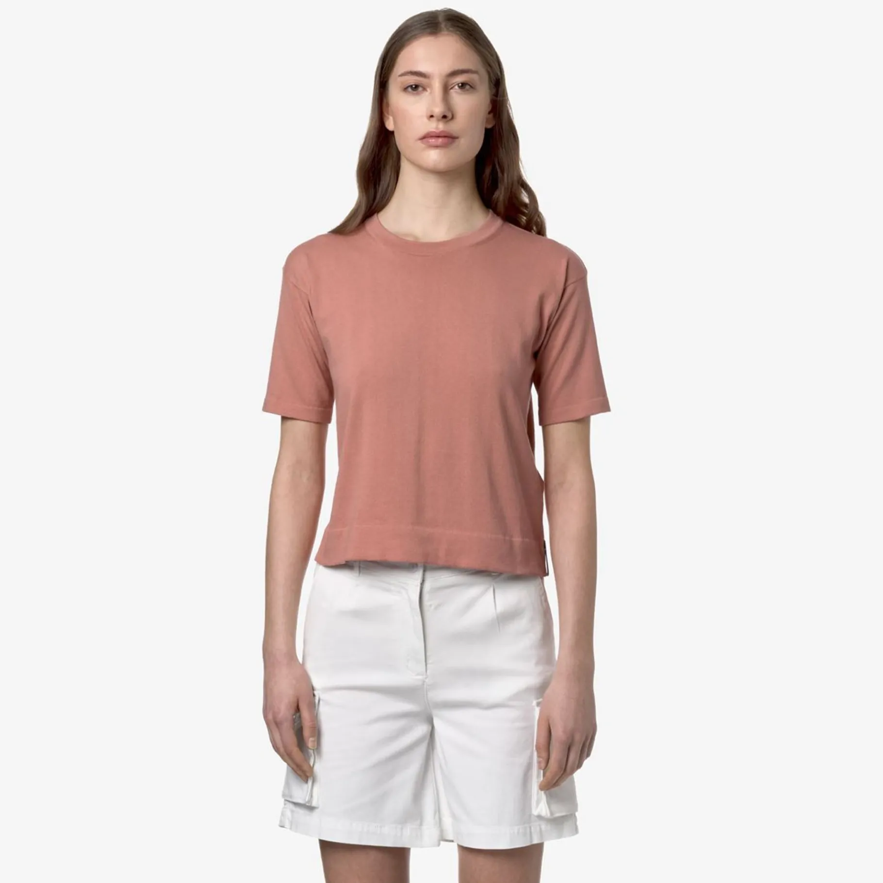 Polos & T-Shirts>K-WAY Esmer Rose Brown