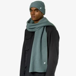 Echarpes>K-WAY Etienne Cardigan Stitch Green Acquamarina