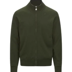 Sweats & Pulls>K-WAY Finny Cotton Green Africa