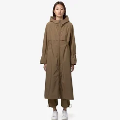 Trench & Parkas>K-WAY Isoe Clean Look Brown Corda