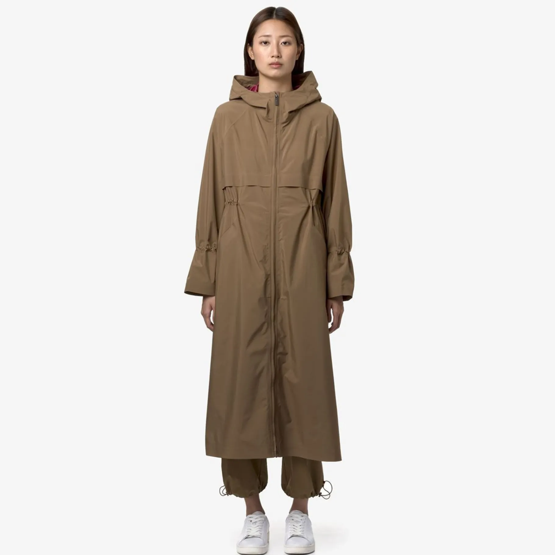 Trench & Parkas>K-WAY Isoe Clean Look Brown Corda