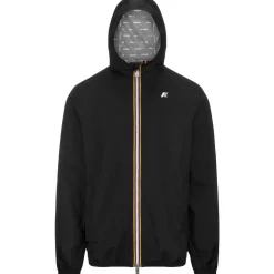 Vestes & Blousons>K-WAY Jack Eco Stretch Dot Black Pure