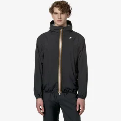 Vestes & Blousons>K-WAY Jack Eco Stretch Dot Black Pure