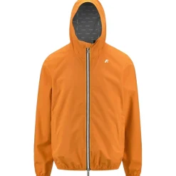 Vestes & Blousons>K-WAY Jack Eco Stretch Dot Orange Md