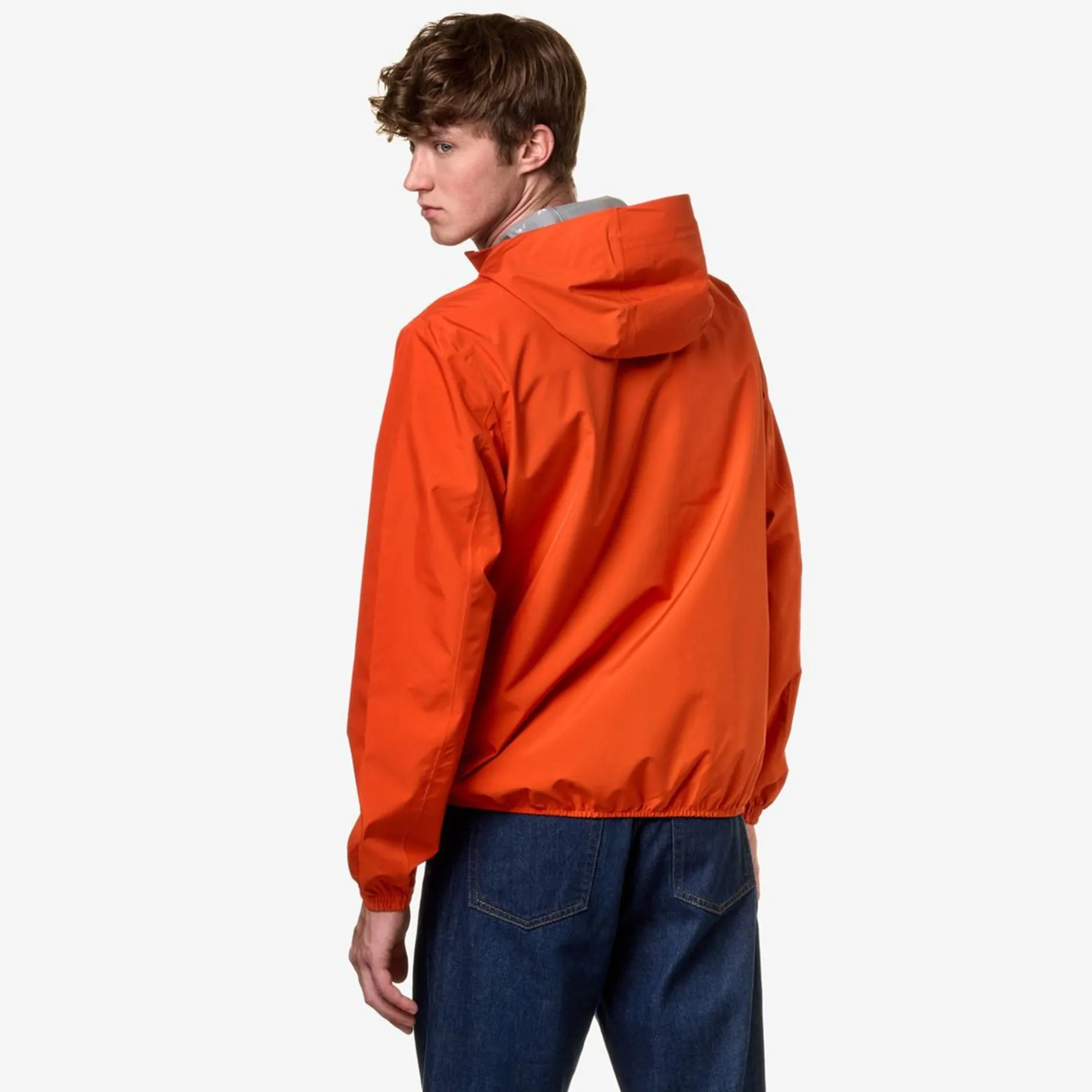 Vestes & Blousons>K-WAY Jack Eco Stretch Dot Orange Pumpkin