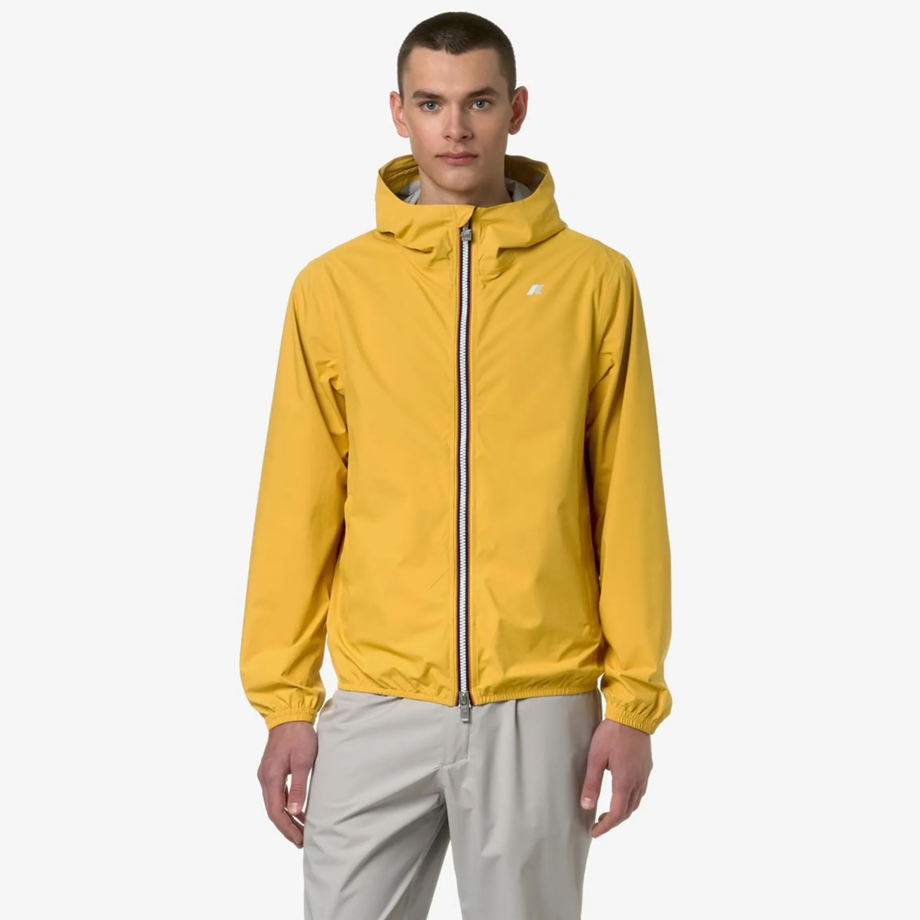 Vestes & Blousons>K-WAY Jack Eco Stretch Dot Yellow Mimosa