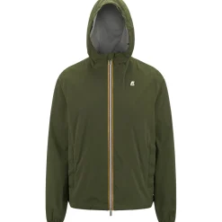 Vestes & Blousons>K-WAY Jack Stretch Nylon Jersey Green Cypress