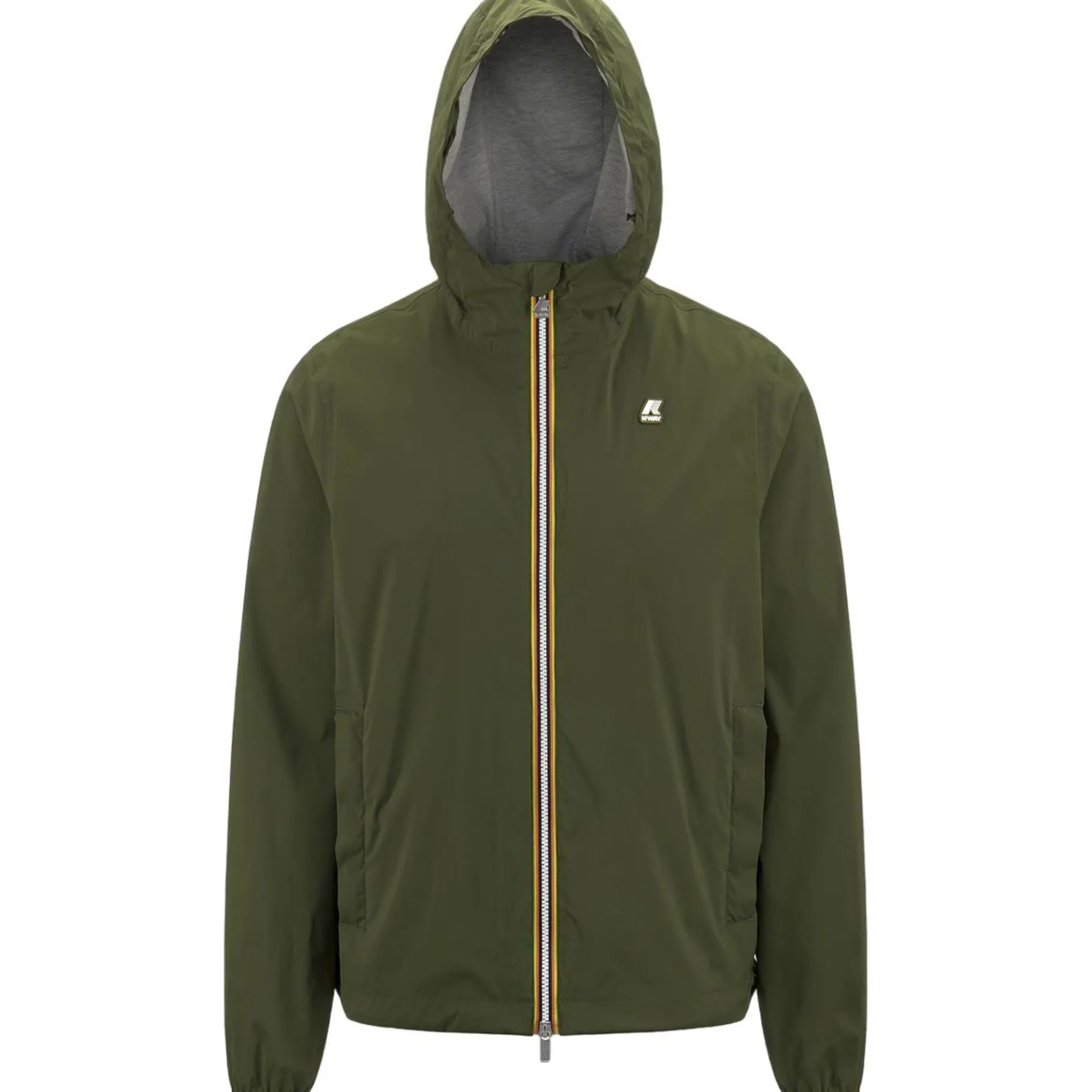 Vestes & Blousons>K-WAY Jack Stretch Nylon Jersey Green Cypress