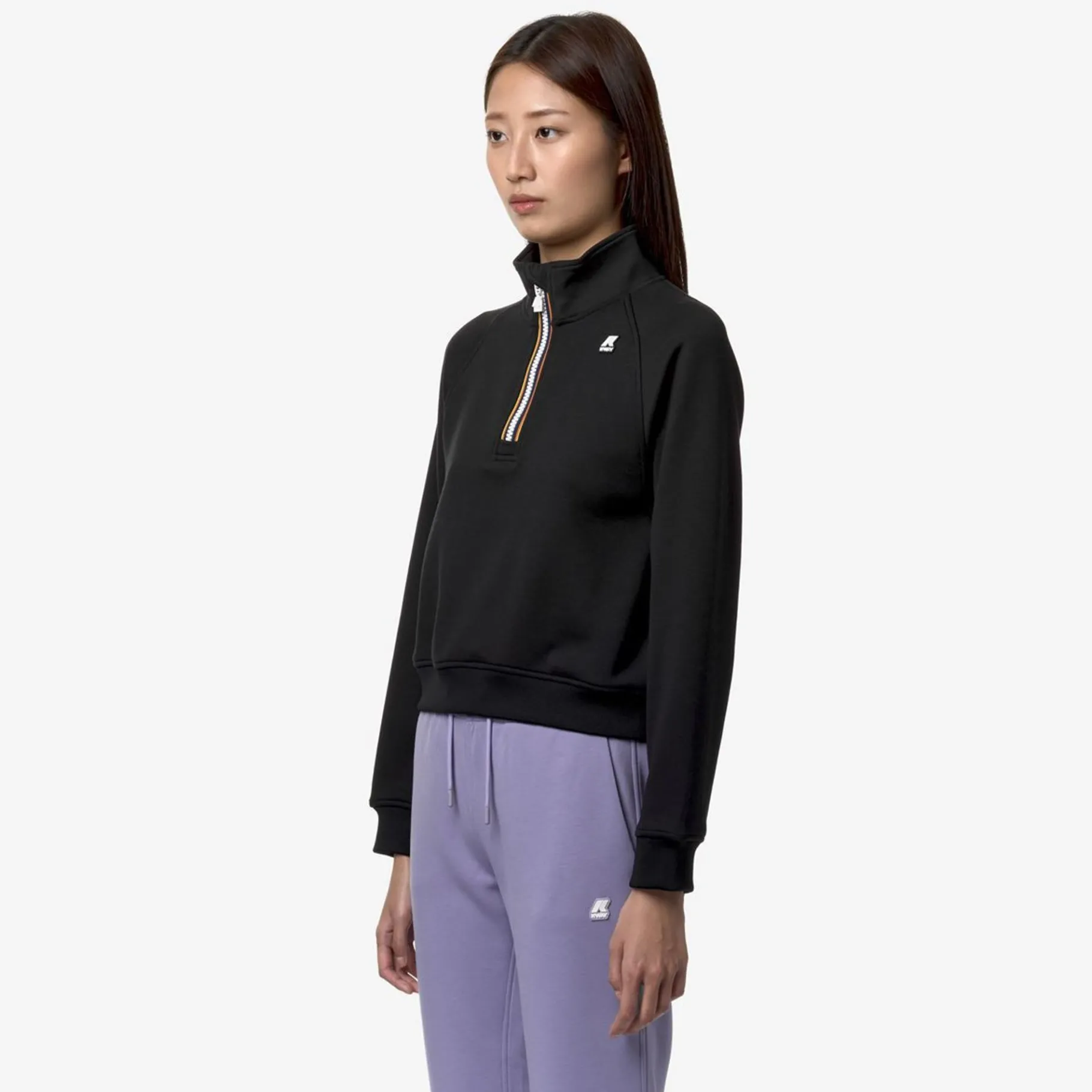 Sweats & Pulls>K-WAY Jeune Light Spacer Black Pure