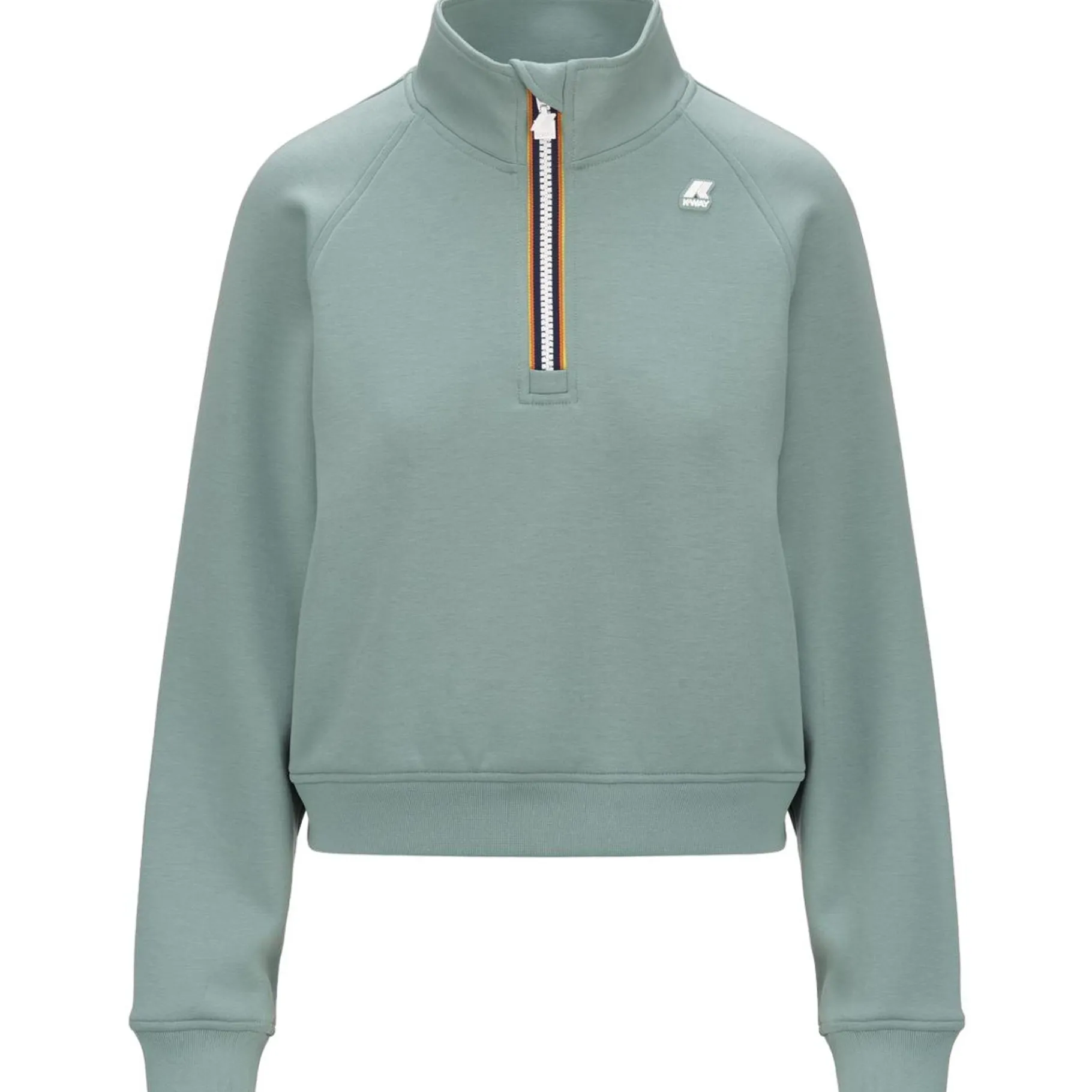 Sweats & Pulls>K-WAY Jeune Light Spacer Green Mold