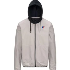 Vestes & Blousons>K-WAY Juno Lf - Beigel Blackp