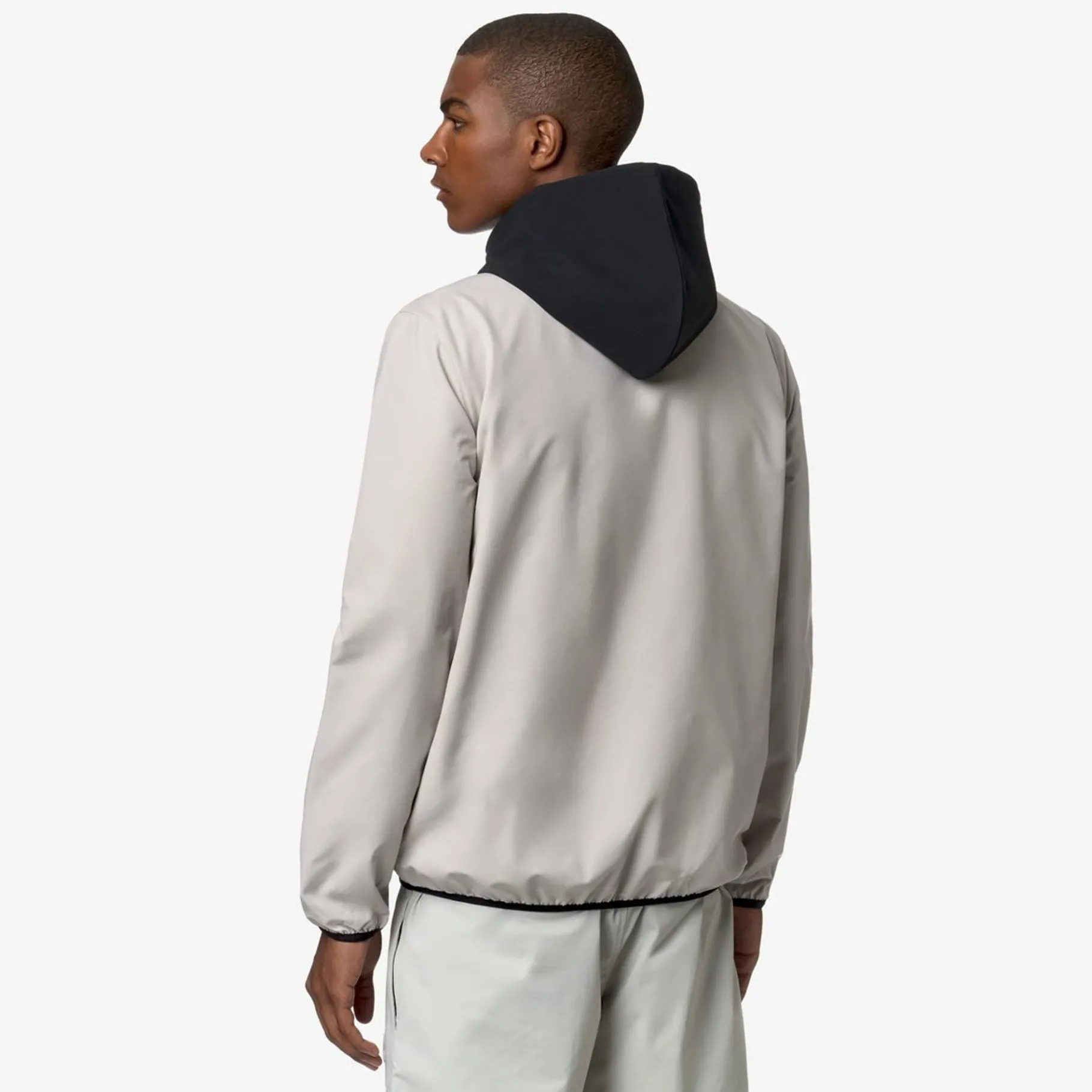 Vestes & Blousons>K-WAY Juno Lf - Beigel Blackp