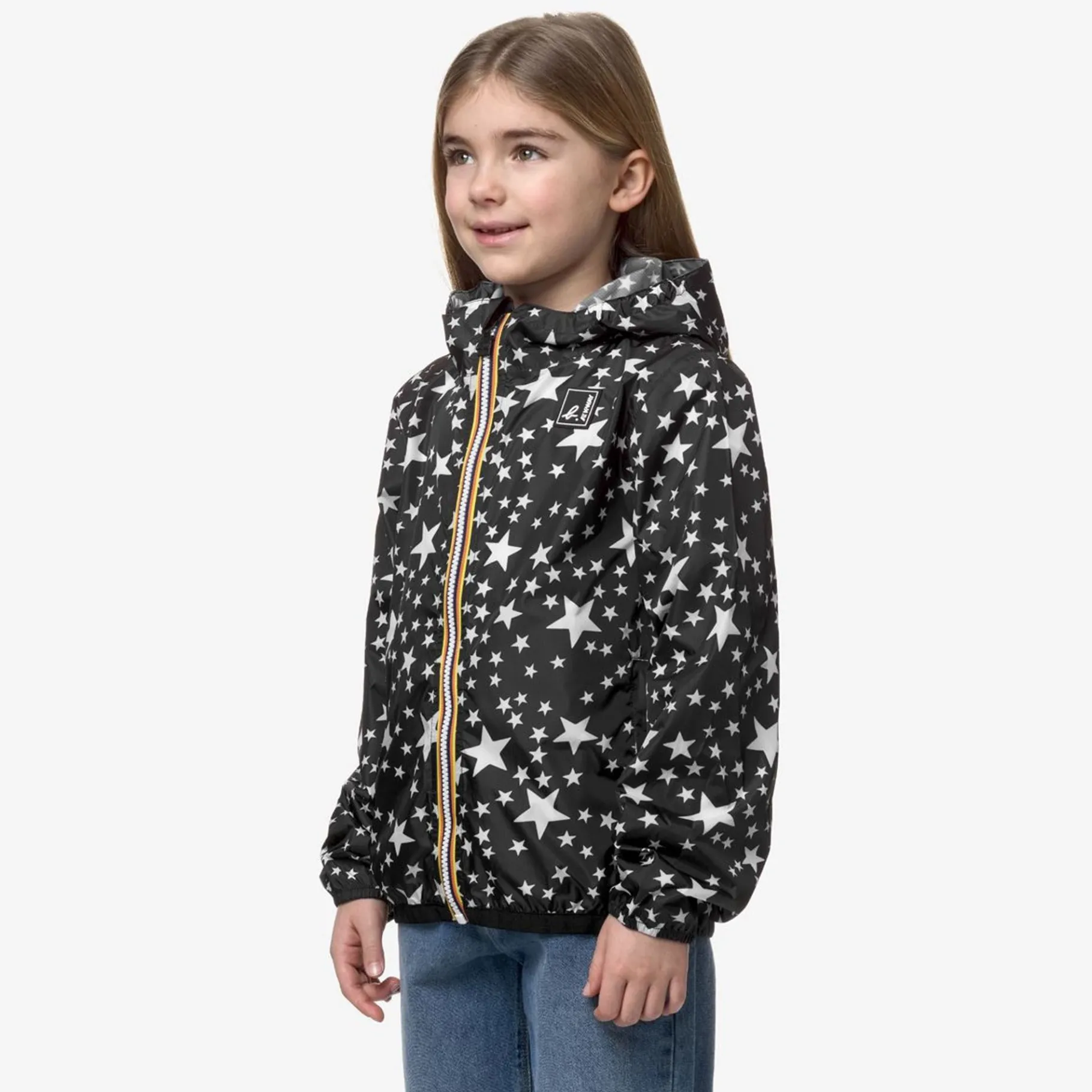 Vestes & Blousons>K-WAY X Agnes B. Le Vrai 3.0 Claude Kid Stars Graphic