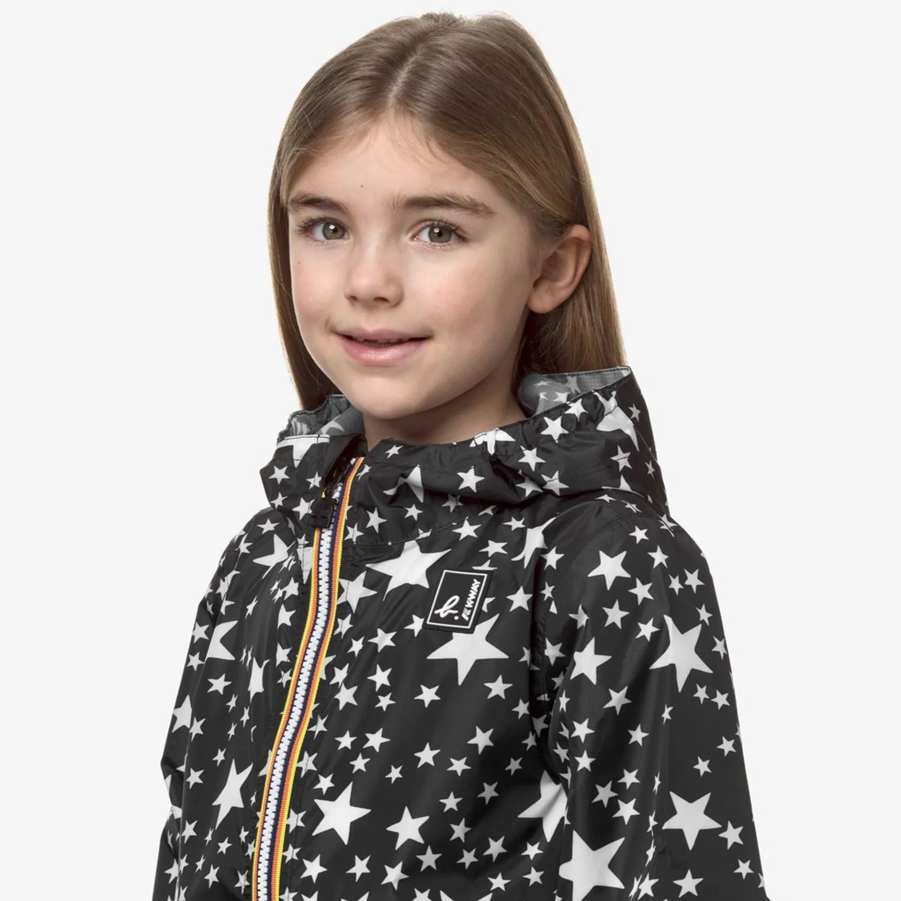 Vestes & Blousons>K-WAY X Agnes B. Le Vrai 3.0 Claude Kid Stars Graphic