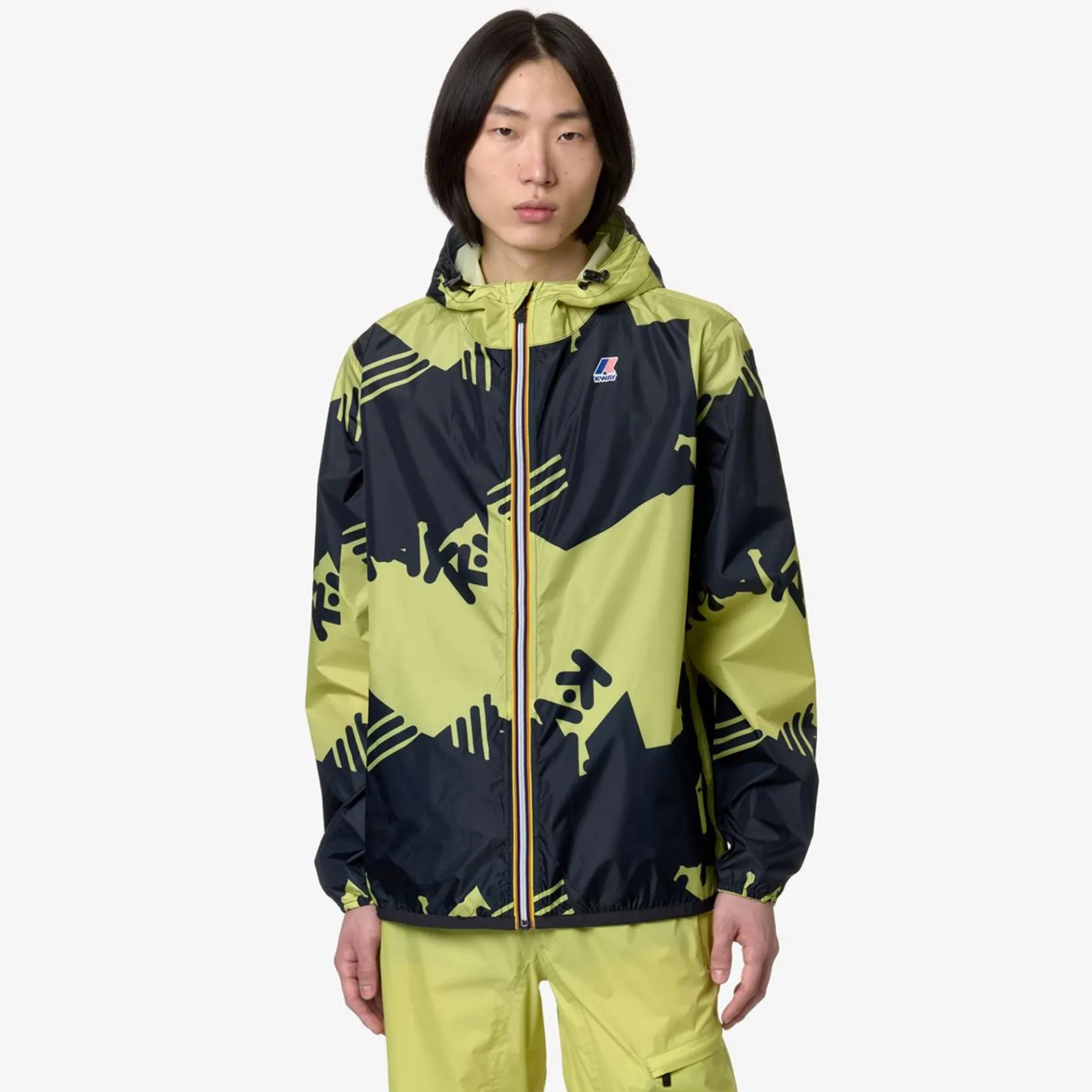 Imperméables & Coupes-Vent>K-WAY Le Vrai 3.0 Claude Broken Logo Creen Cele