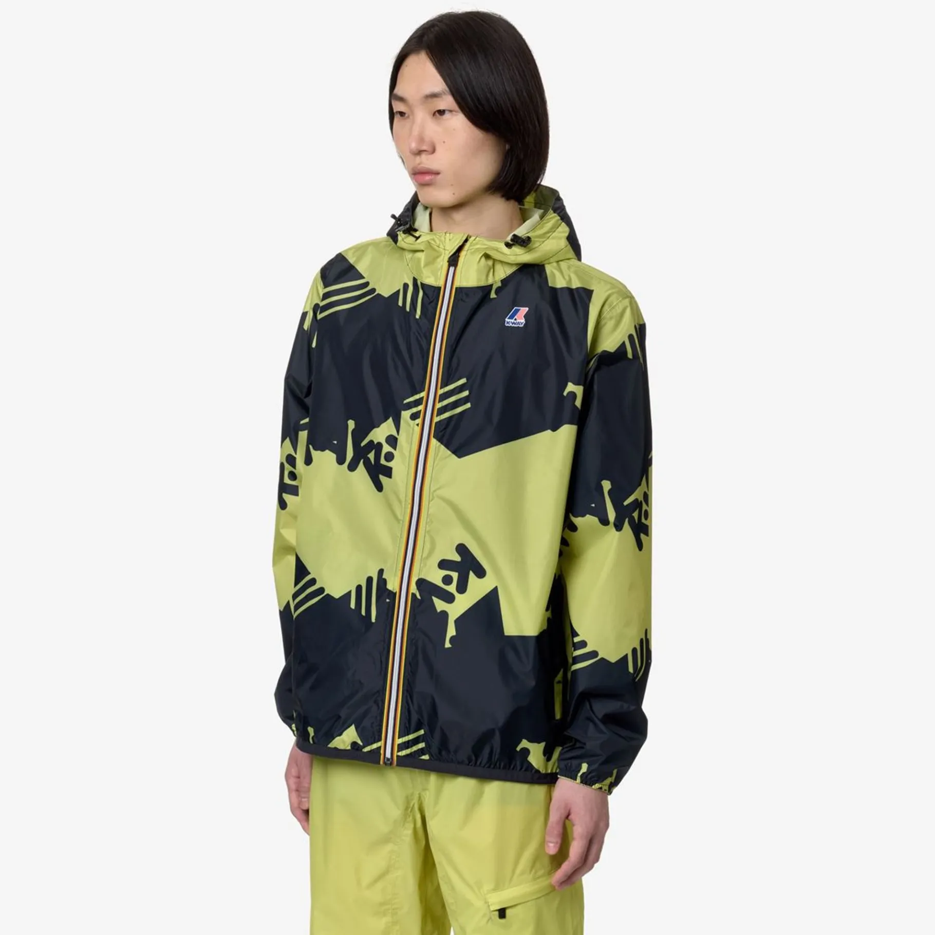 Imperméables & Coupes-Vent>K-WAY Le Vrai 3.0 Claude Broken Logo Creen Cele