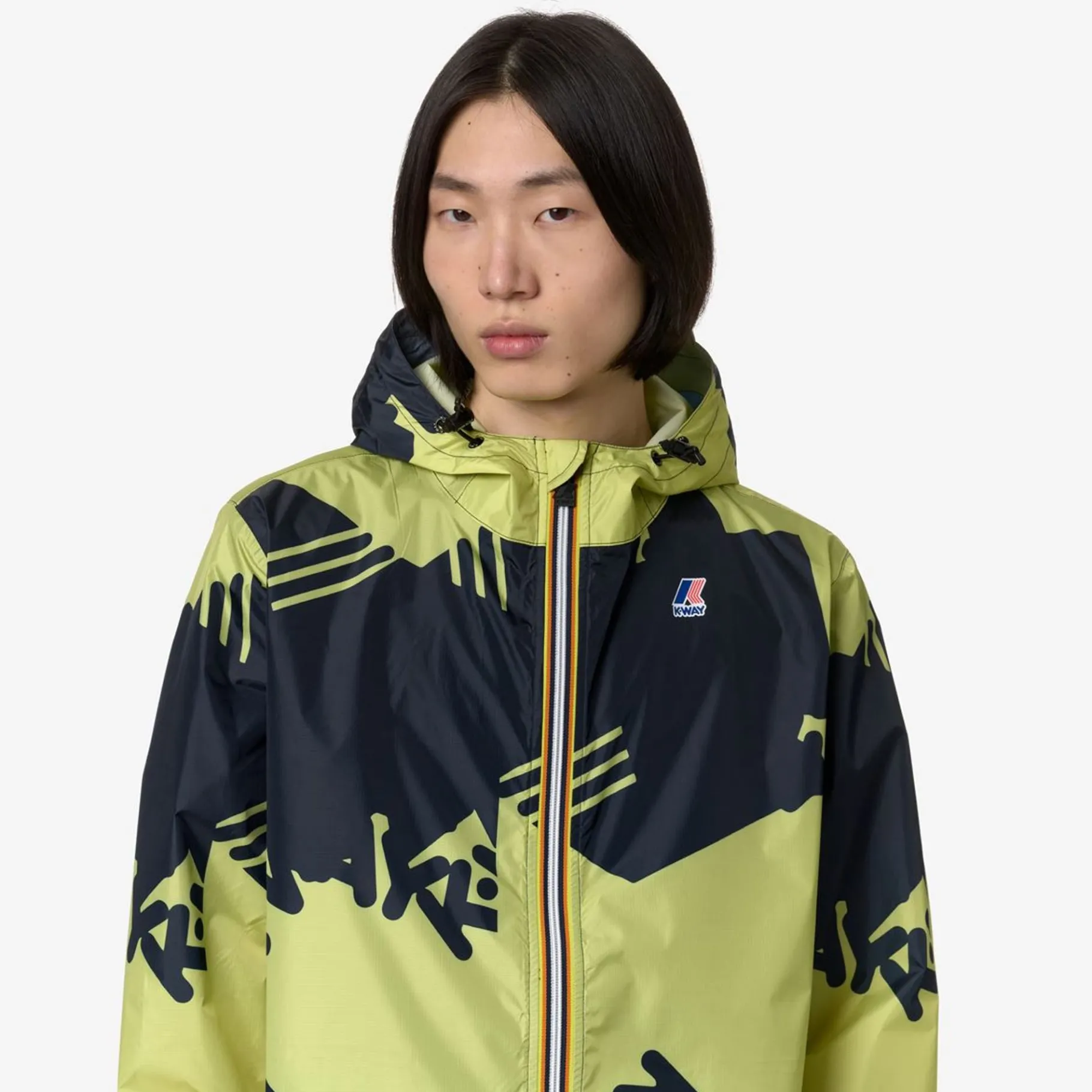 Imperméables & Coupes-Vent>K-WAY Le Vrai 3.0 Claude Broken Logo Creen Cele