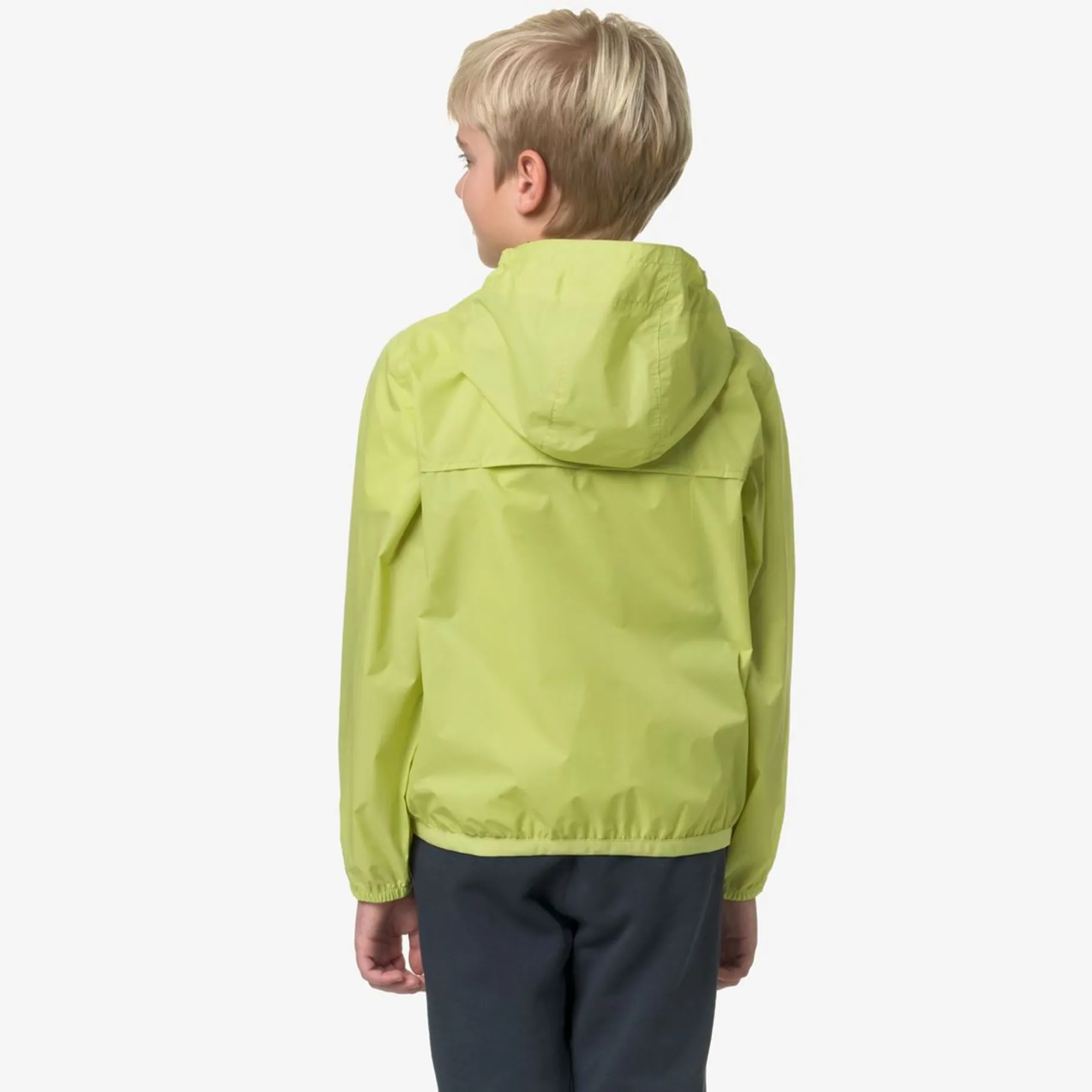 Imperméables & Coupe-Vent>K-WAY Le Vrai 3.0 Claude Kids Green Celery