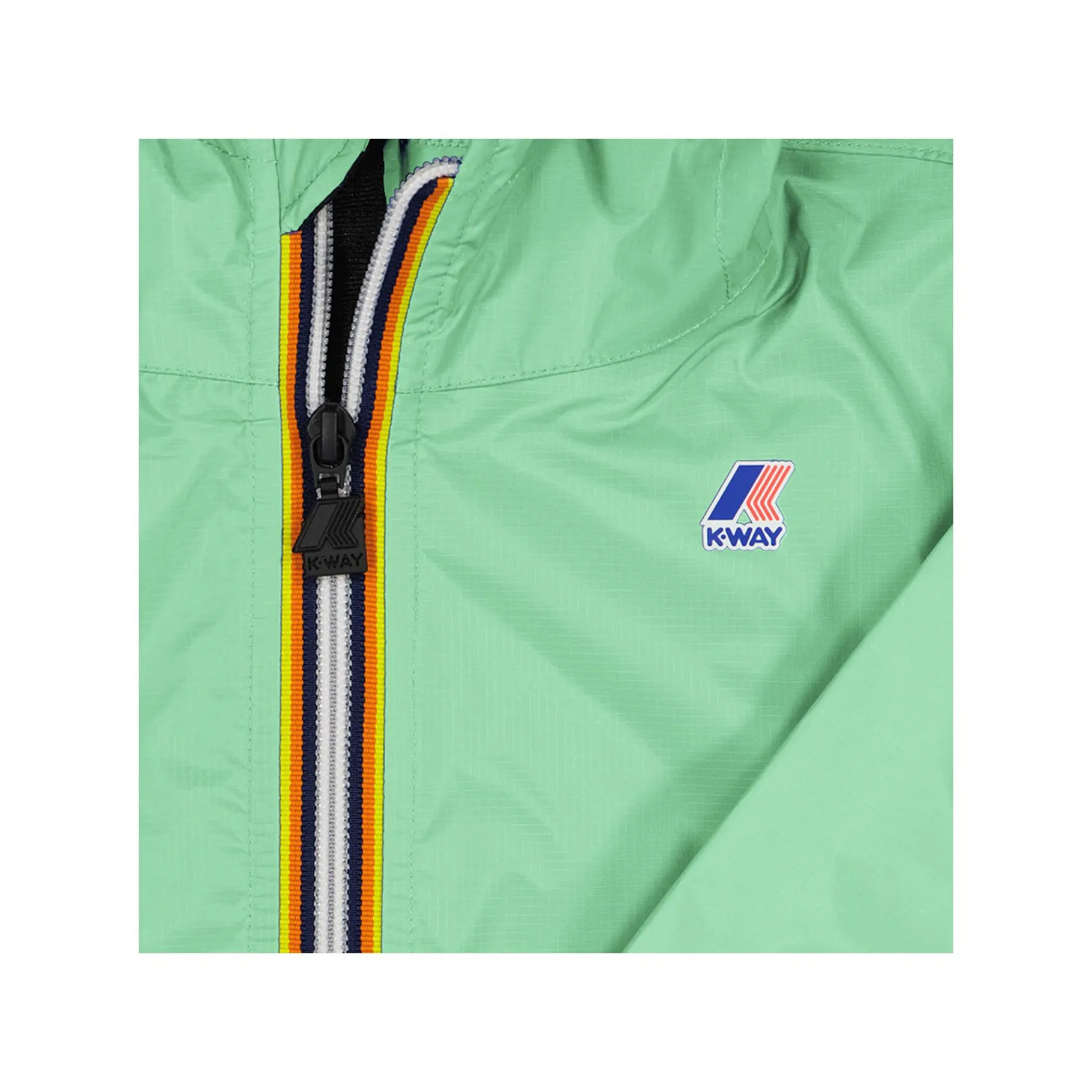 Imperméables & Coupe-Vent>K-WAY Le Vrai 3.0 Claude Kids Green Zephyr