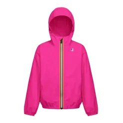 Imperméables & Coupe-Vent>K-WAY Le Vrai 3.0 Claude Kids Pink Intense