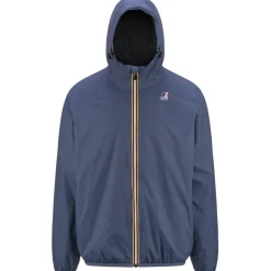 Vestes & Blousons>K-WAY Le Vrai 3.0 Claude Warm Blue Indigo