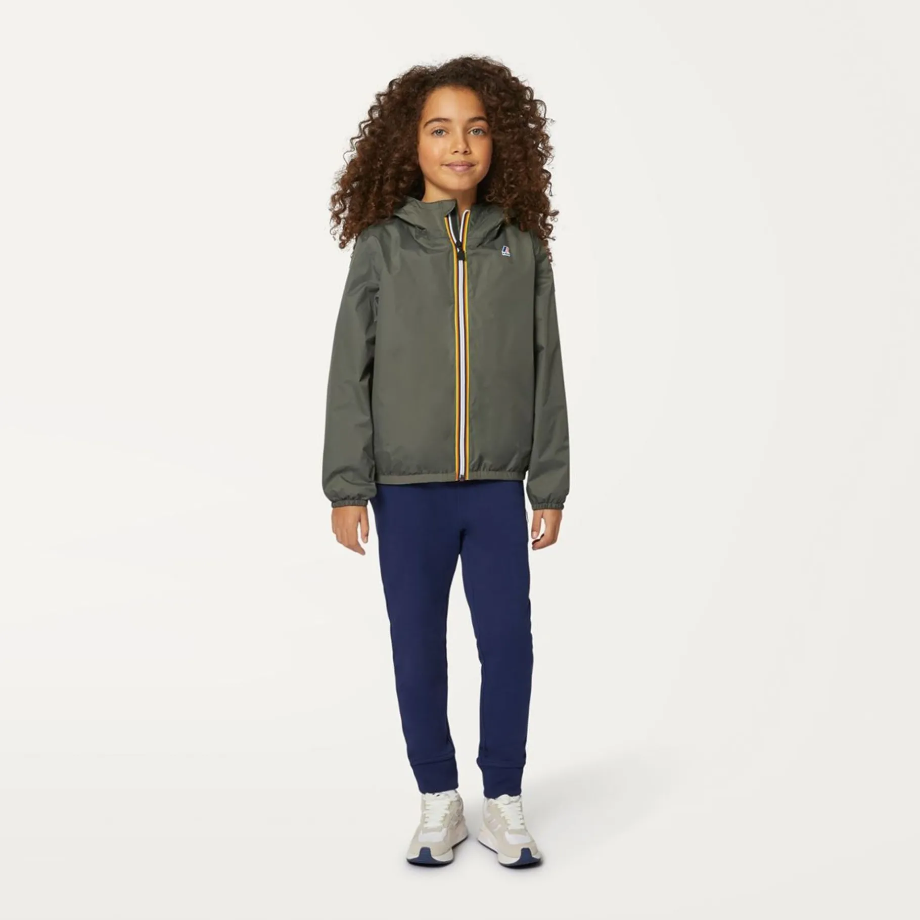 Vestes & Blousons>K-WAY Le Vrai 3.0 Claude Warm Kids Green Black