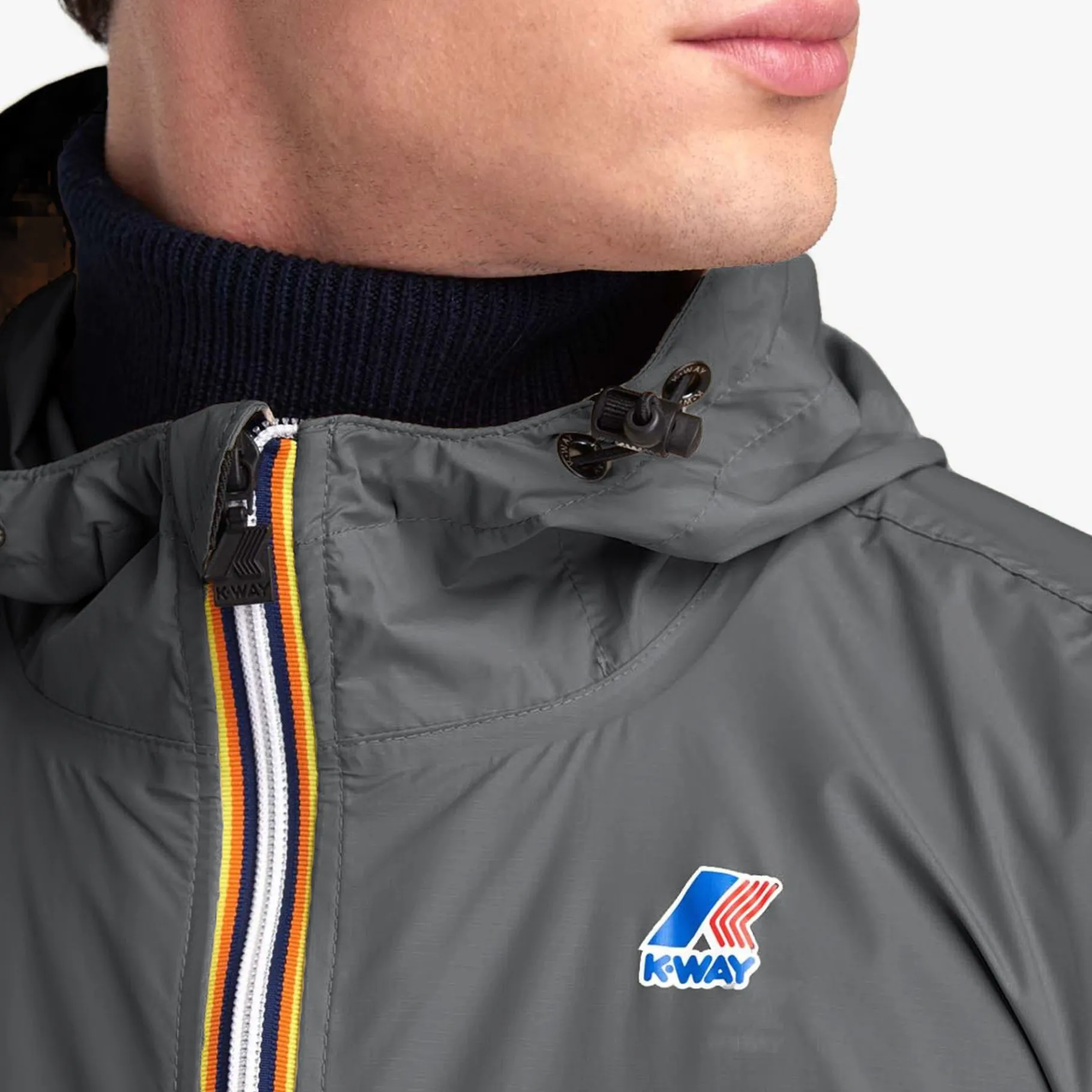 Imperméables & Coupes-Vent>K-WAY Le Vrai 3.0 Eiffel Grey Smoke