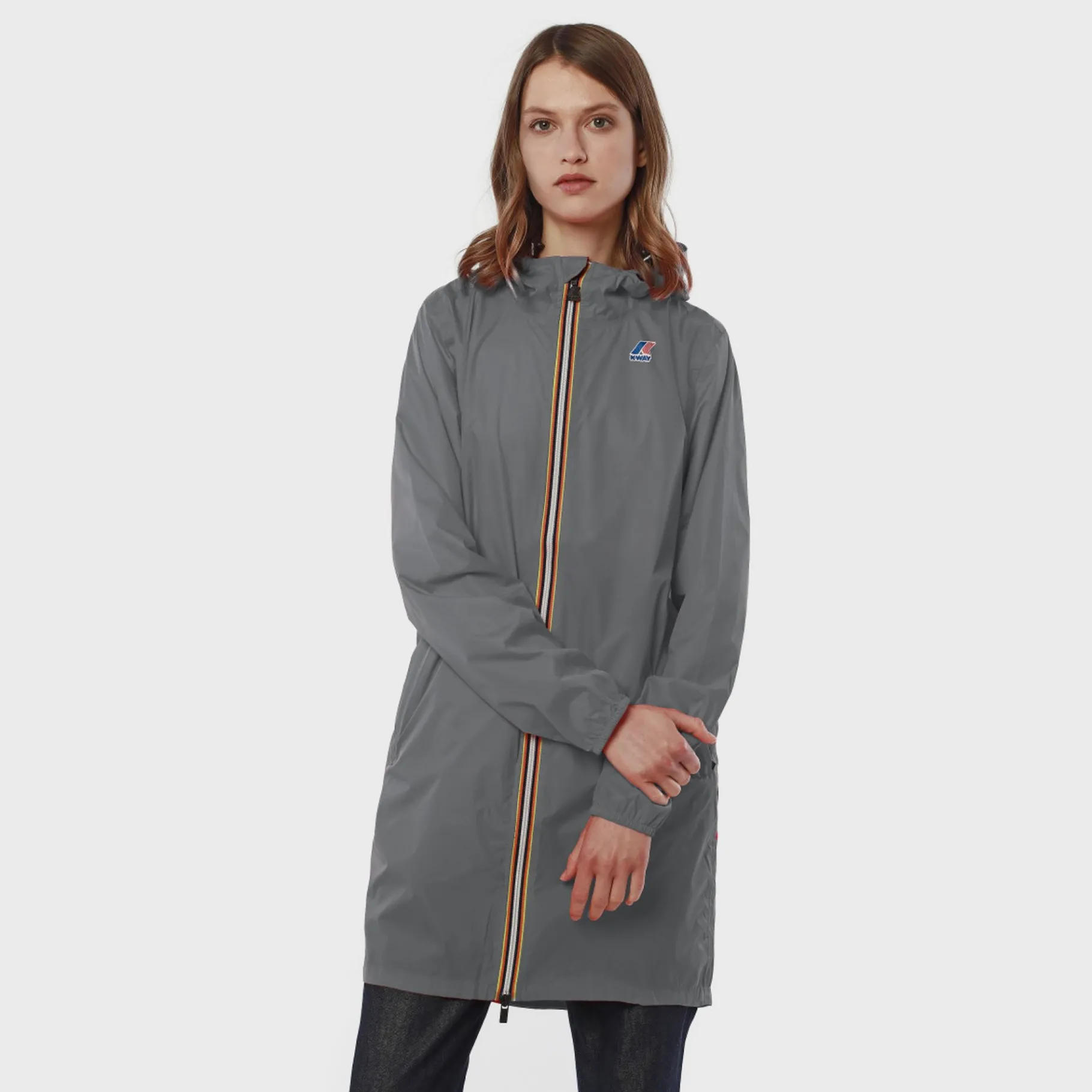 Imperméables & Coupes-Vent>K-WAY Le Vrai 3.0 Eiffel Grey Smoke