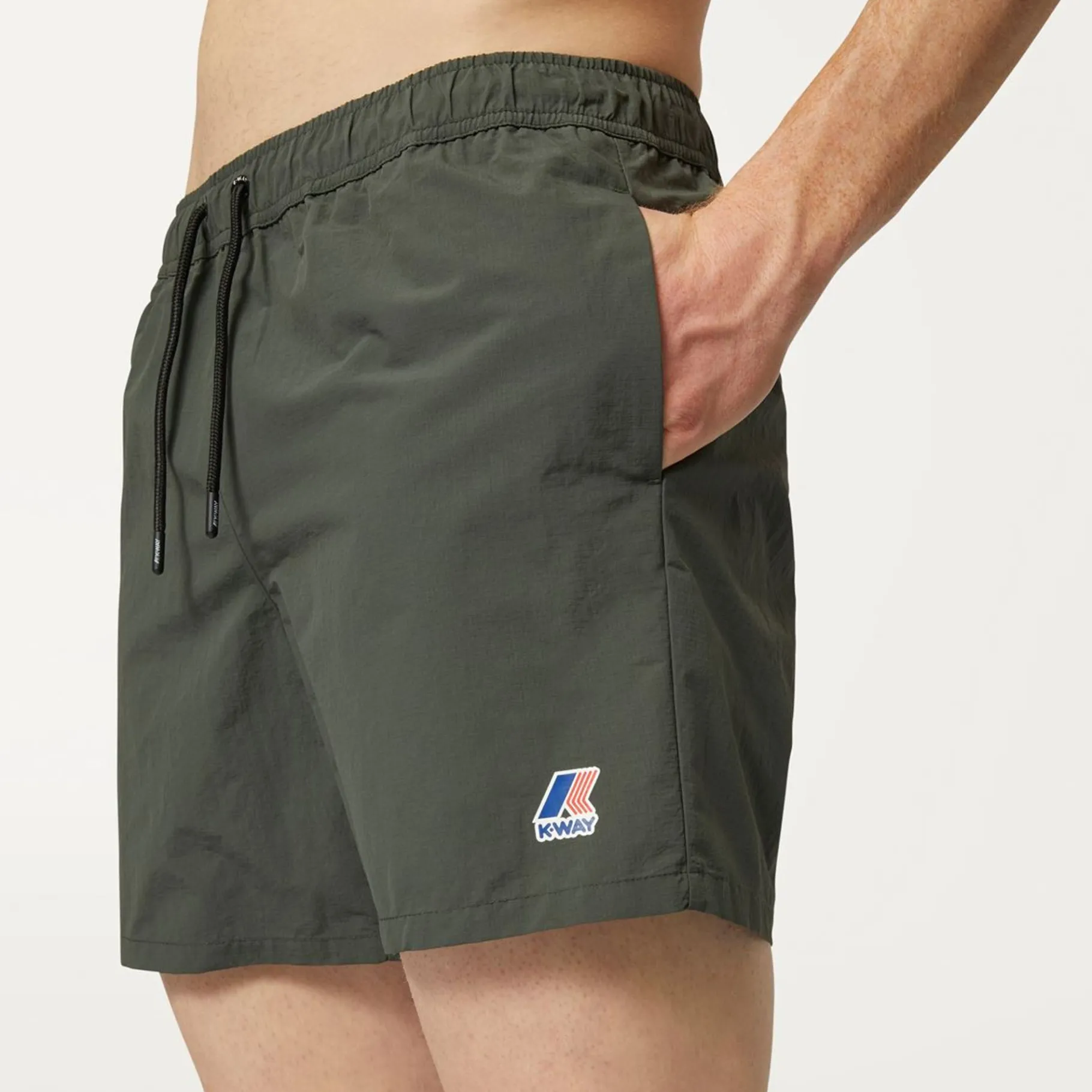 Maillots De Bain>K-WAY Le Vrai 3.0 Olivier Green Blackish