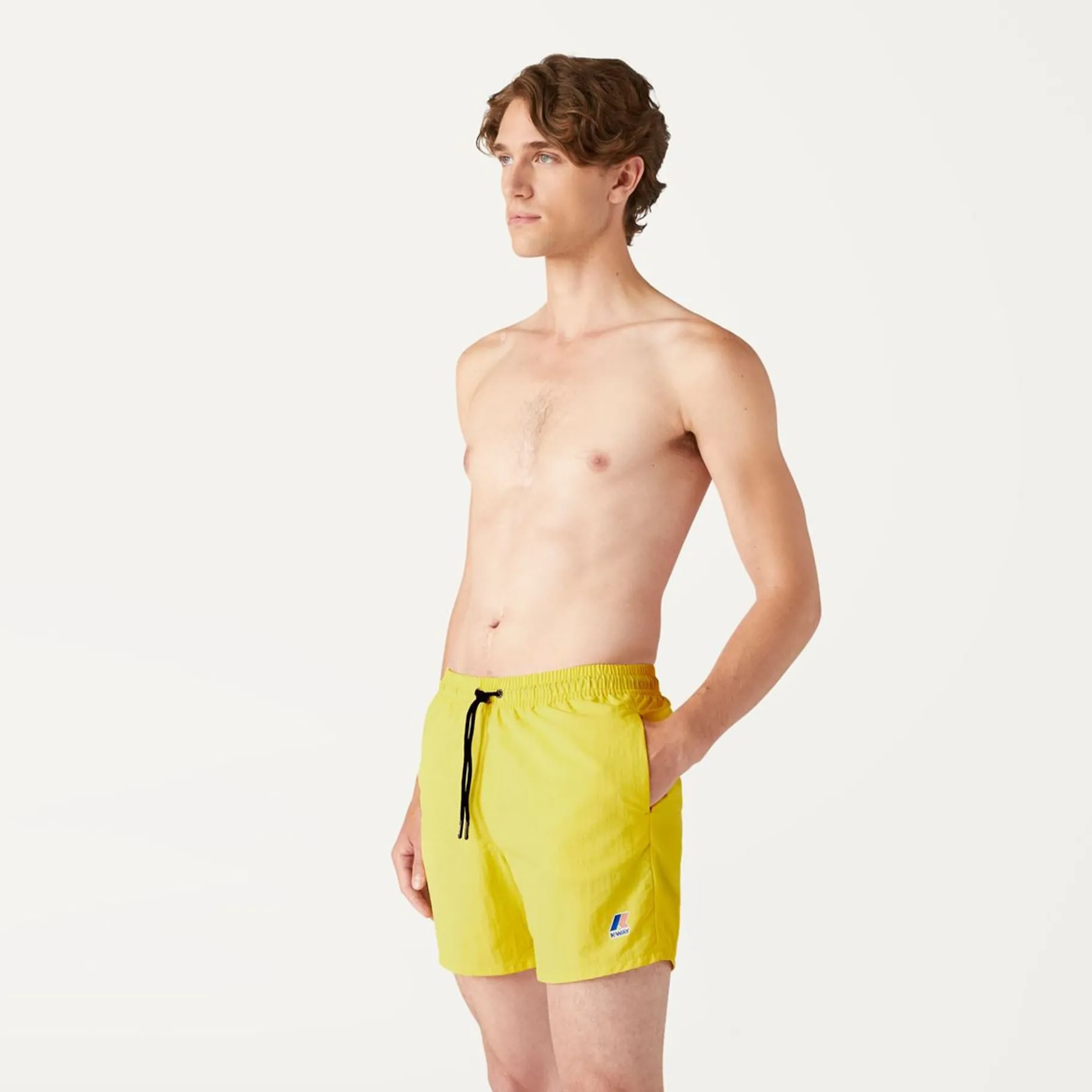 Maillots De Bain>K-WAY Le Vrai 3.0 Olivier Yellow Lemon