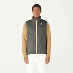 Vestes & Blousons>K-WAY Le Vrai 3.0 Rouland Warm Green Black