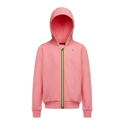 Sweats & Pulls>K-WAY Le Vrai Arnel Poly Cotton Pink Md